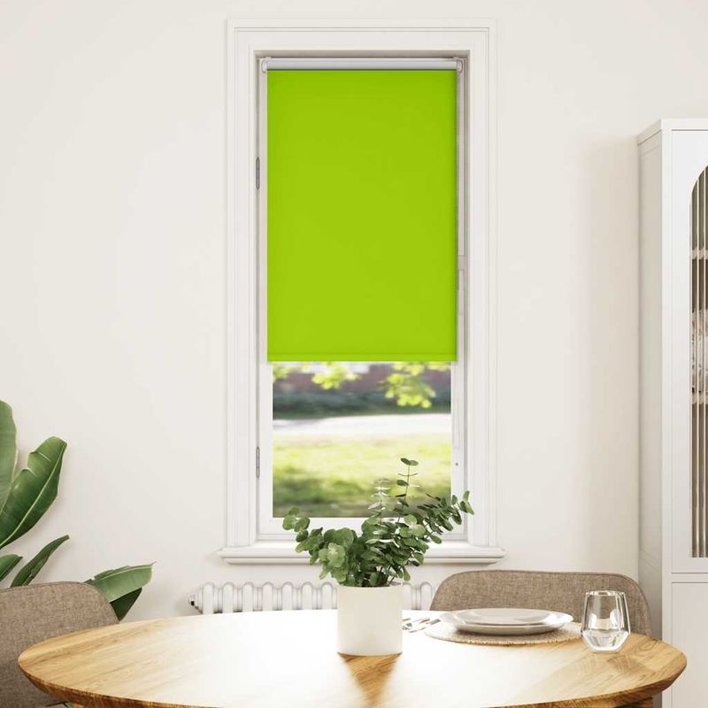 Casa si Gradina - Textile si covoare - Rulouri si jaluzele - Jaluza cu role opace 60x150 cm latime material 55,7 cm, frunze verzi - Infinity.ro