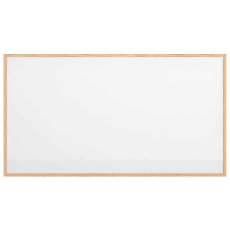 Carti si Birotica - Birotica - Accesorii de birou - Table si clipboard-uri - Tabla alba magnetica cu cadru din lemn masiv de pin 100x55 cm - Infinity.ro