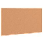 Carti si Birotica - Birotica - Accesorii de birou - Table si clipboard-uri - Tabla alba magnetica cu cadru din lemn masiv de pin 100x55 cm - Infinity.ro