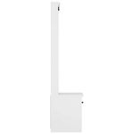 Casa si Gradina - Mobilier - Organizare si depozitare - Bancute - Arborele „SANDENS” alb 45x40x159,5 cm lemn masiv de pin - Infinity.ro