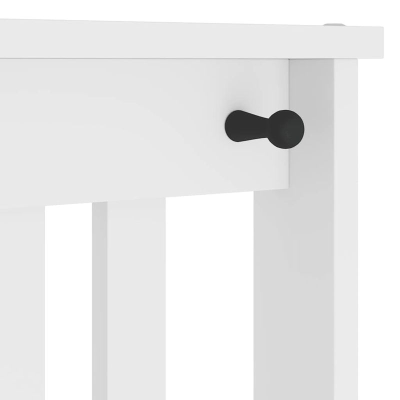 Casa si Gradina - Mobilier - Organizare si depozitare - Bancute - Arborele „SANDENS” alb 45x40x159,5 cm lemn masiv de pin - Infinity.ro