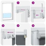 Casa si Gradina - Textile si covoare - Rulouri si jaluzele - Jaluza cu role opace galben 130x230 cm Latime material 126,6 cm - Infinity.ro