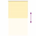 Casa si Gradina - Textile si covoare - Rulouri si jaluzele - Jaluza cu role opace galben 130x230 cm Latime material 126,6 cm - Infinity.ro