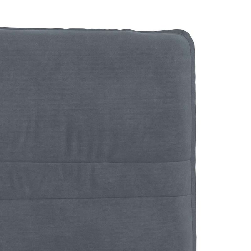 Casa si Gradina - Mobilier - Scaune si fotolii - Scaune - Scaune de bucatarie, 6 buc., gri inchis, catifea - Infinity.ro