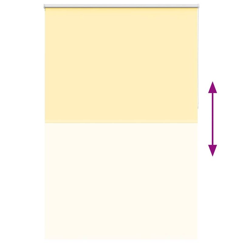 Casa si Gradina - Textile si covoare - Rulouri si jaluzele - Jaluza cu role opace galben 155x210 cm Latime material 151,6 cm - Infinity.ro