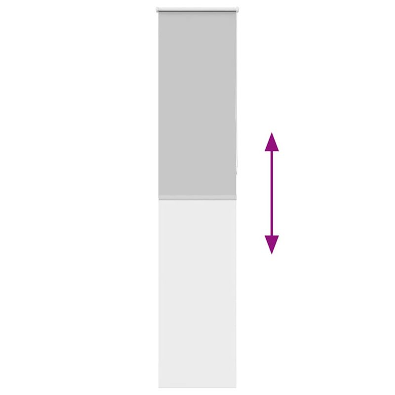 Casa si Gradina - Textile si covoare - Rulouri si jaluzele - Jaluza cu role opace 60x230 cm latime material 55,7 cm, gri deschis - Infinity.ro