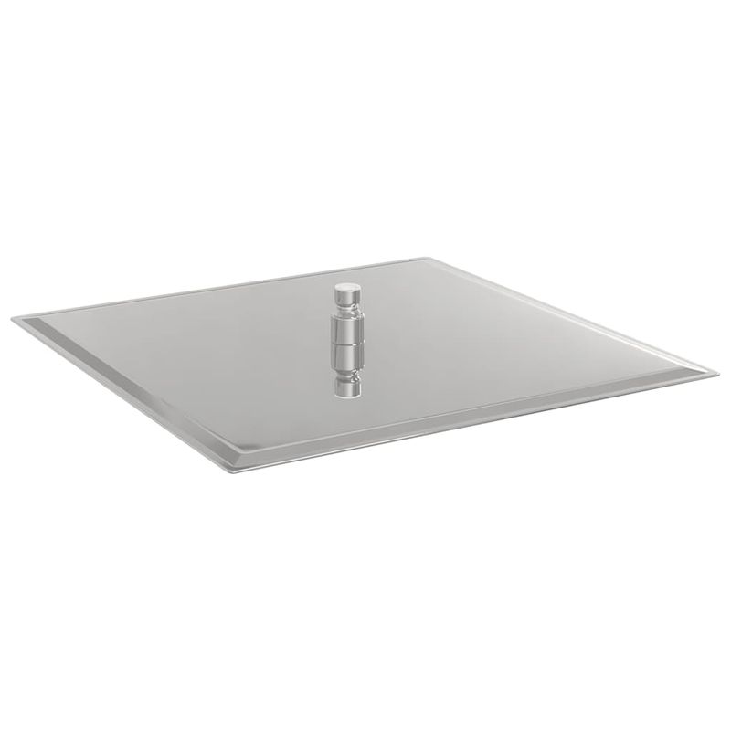 Casa si Gradina - Sanitare - Cazi si cabine de dus - Coloane si seturi de dus - Cap de dus cu ploaie din otel inoxidabil 304 40x40 cm patrat - Infinity.ro