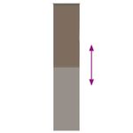 Casa si Gradina - Textile si covoare - Rulouri si jaluzele - Jaluza cu role opace cafea 50x230 cm latime tesatura 45,7 cm - Infinity.ro