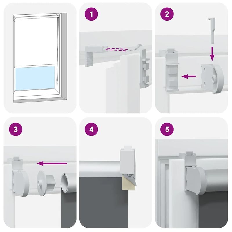 Casa si Gradina - Textile si covoare - Rulouri si jaluzele - Jaluza cu role opace Ivoar 155x150 cm Latime material 151,6 cm - Infinity.ro