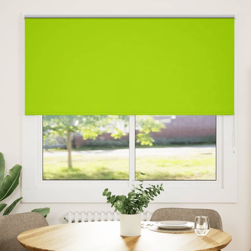 Casa si Gradina - Textile si covoare - Rulouri si jaluzele - Jaluza cu role opace 145x150 cm latime material 141,6 cm, frunze verzi - Infinity.ro