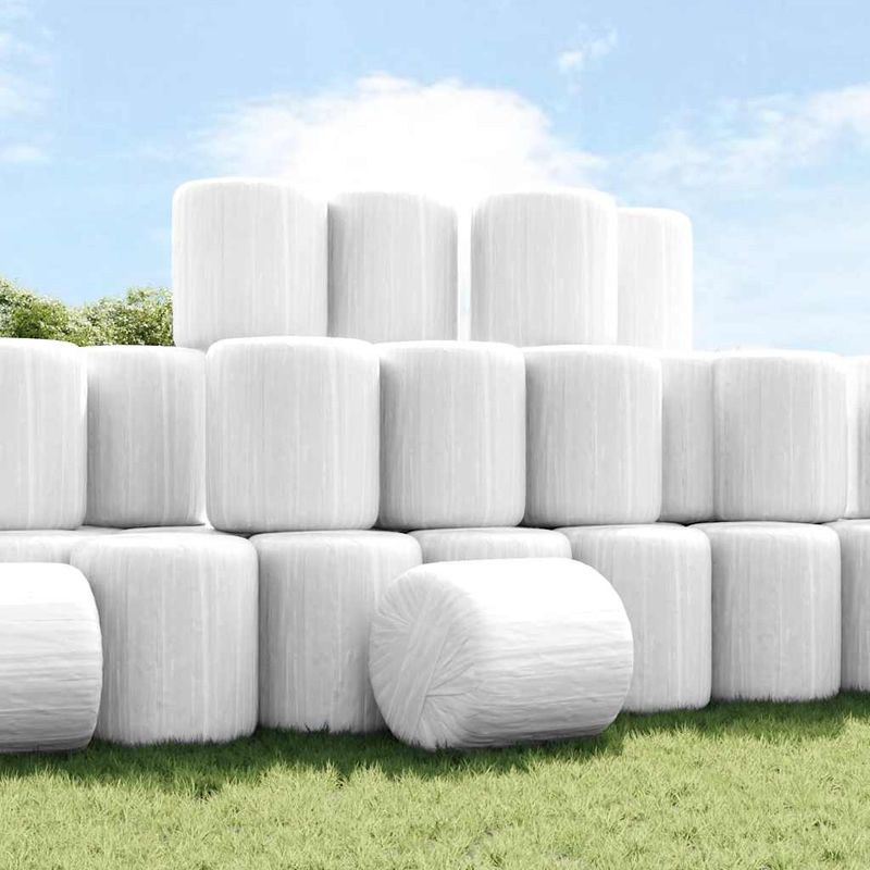 Carti si Birotica - Birotica - Articole ambalare - Film extensibil agricol alb 25 µm 75 cm x 1500 m - Infinity.ro