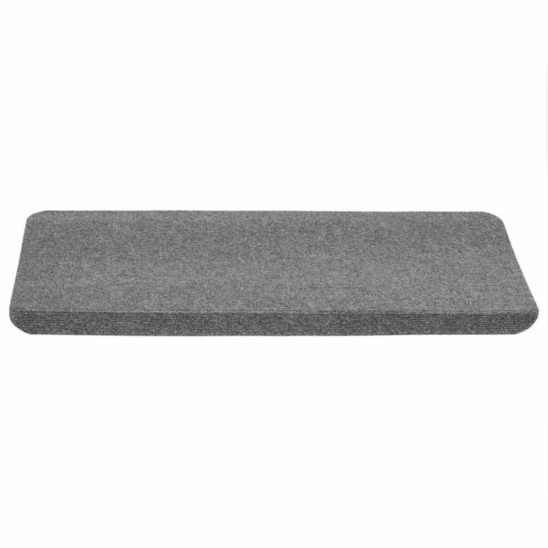 Casa si Gradina - Textile si covoare - Covoare - Covoare casa - Covorase scara autoadezive 30 buc Gri 65x24,5x3,5 cm - Infinity.ro