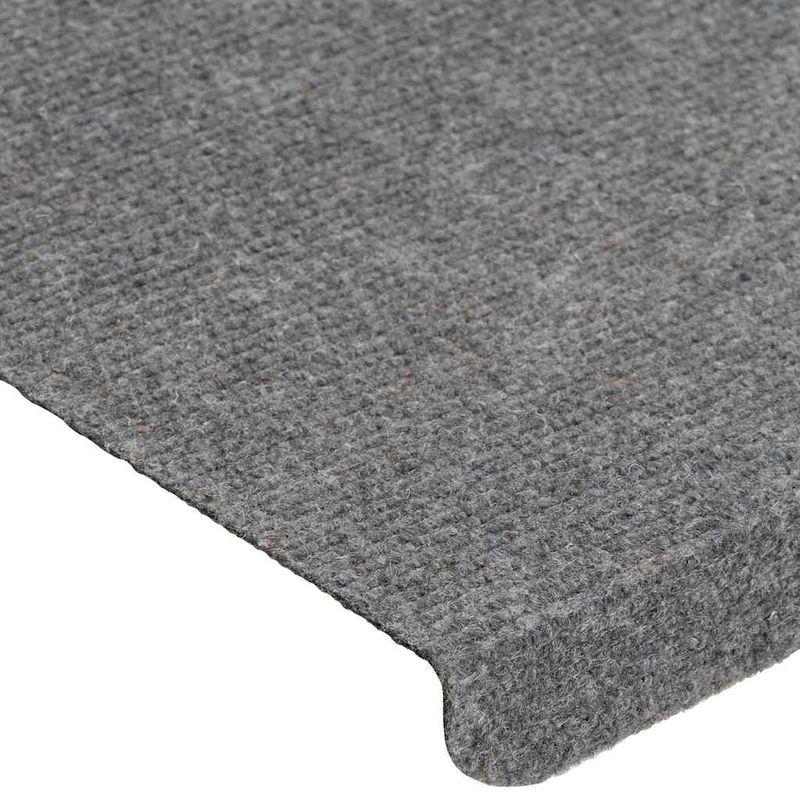 Casa si Gradina - Textile si covoare - Covoare - Covoare casa - Covorase scara autoadezive 30 buc Gri 65x24,5x3,5 cm - Infinity.ro
