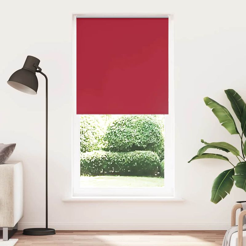 Casa si Gradina - Textile si covoare - Rulouri si jaluzele - Jaluza cu role opace Rosu 100x210 cm latime tesatura 95,7 cm - Infinity.ro