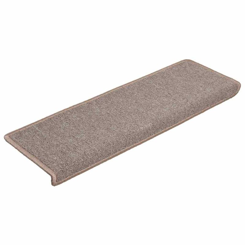 Casa si Gradina - Textile si covoare - Covoare - Covoare casa - Covorase scara 30 buc 65x21x4 cm maro deschis - Infinity.ro