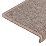 Casa si Gradina - Textile si covoare - Covoare - Covoare casa - Covorase scara 30 buc 65x21x4 cm maro deschis - Infinity.ro
