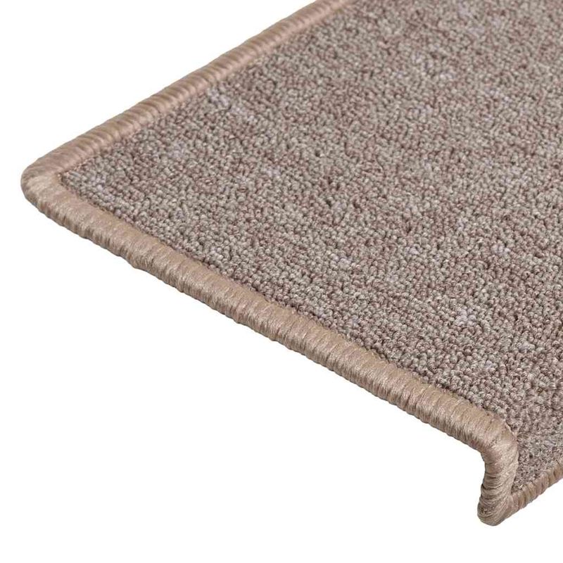 Casa si Gradina - Textile si covoare - Covoare - Covoare casa - Covorase scara 30 buc 65x21x4 cm maro deschis - Infinity.ro