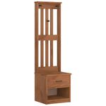 Casa si Gradina - Mobilier - Organizare si depozitare - Bancute - Arborele „SANDENS” 45x40x159,5 cm din lemn masiv de pin - Infinity.ro