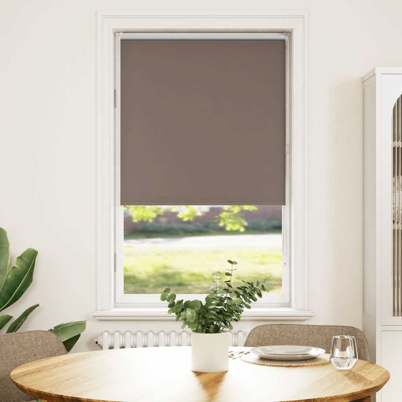 Casa si Gradina - Textile si covoare - Rulouri si jaluzele - Jaluza cu role opace cafea 70x175 cm latime material 65,7 cm - Infinity.ro