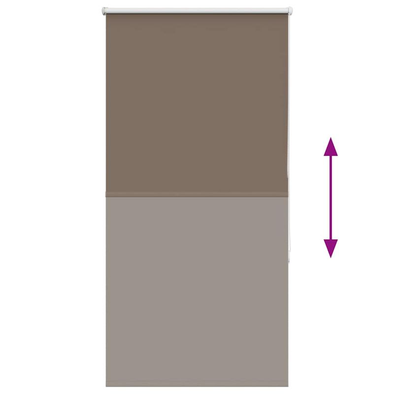 Casa si Gradina - Textile si covoare - Rulouri si jaluzele - Jaluza cu role opace cafea 70x175 cm latime material 65,7 cm - Infinity.ro