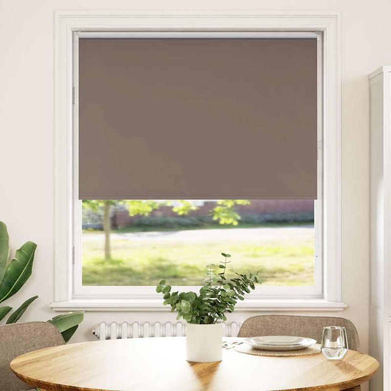 Casa si Gradina - Textile si covoare - Rulouri si jaluzele - Jaluza cu role opace cafea 105x150 cm latime material 100,7 cm - Infinity.ro