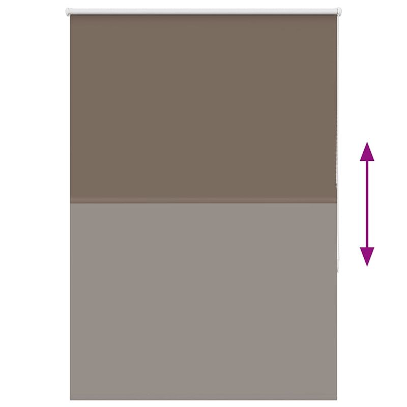 Casa si Gradina - Textile si covoare - Rulouri si jaluzele - Jaluza cu role opace cafea 105x150 cm latime material 100,7 cm - Infinity.ro