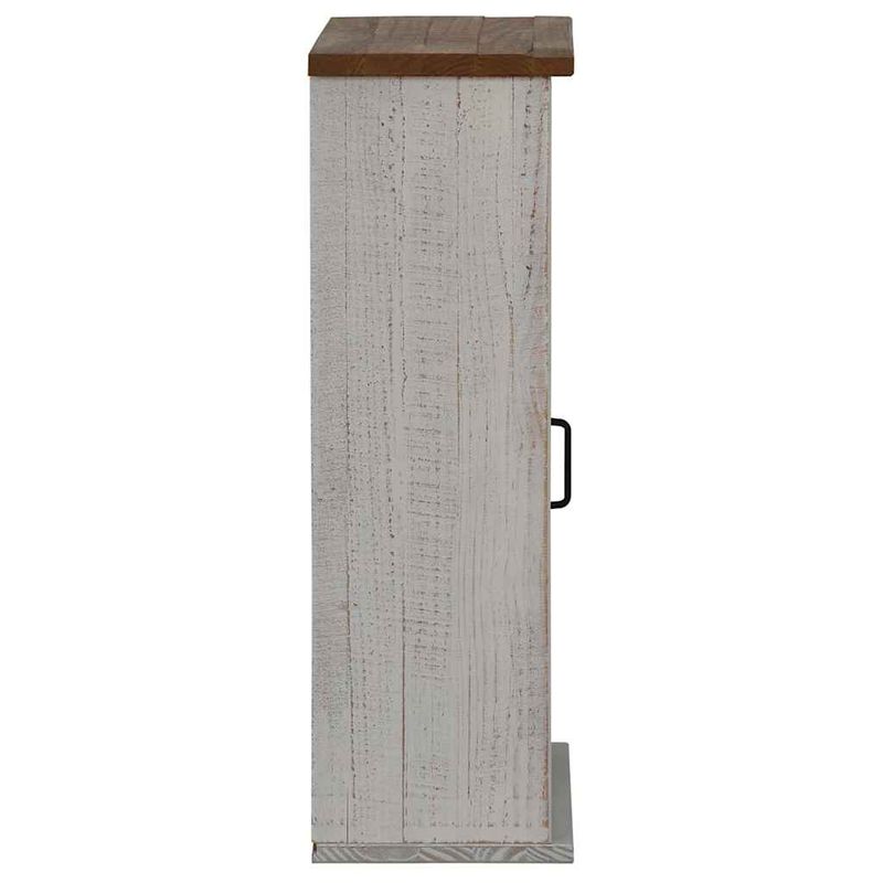 Casa si Gradina - Mobilier - Comode si corpuri - Corpuri bucatarie - Dulap suspendat HALDEN cu usa glisanta alb 49x22,5x70 cm pin - Infinity.ro