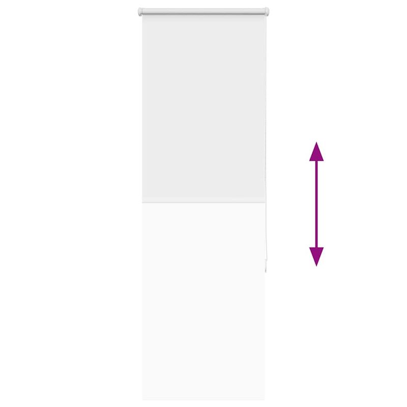 Casa si Gradina - Textile si covoare - Rulouri si jaluzele - Jaluza cu role opace alb 40x130 cm latime material 35,7 cm - Infinity.ro