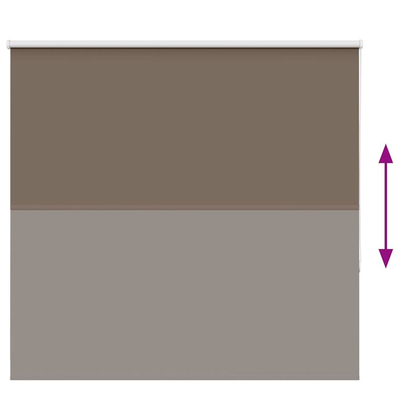 Casa si Gradina - Textile si covoare - Rulouri si jaluzele - Jaluza cu role opace cafea 165x150 cm latime material 161,6 cm - Infinity.ro