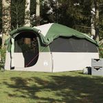Sport si Outdoor - Camping - Corturi camping - Cort de familie tunel, 6 persoane, verde, impermeabil - Infinity.ro