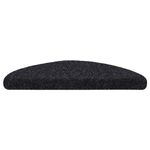 Casa si Gradina - Textile si covoare - Covoare - Covoare casa - Covorase scara autoadezive 30 buc Negru 56x17x3 cm - Infinity.ro