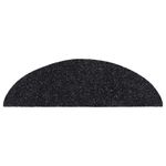 Casa si Gradina - Textile si covoare - Covoare - Covoare casa - Covorase scara autoadezive 30 buc Negru 56x17x3 cm - Infinity.ro