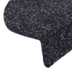 Casa si Gradina - Textile si covoare - Covoare - Covoare casa - Covorase scara autoadezive 30 buc Negru 56x17x3 cm - Infinity.ro