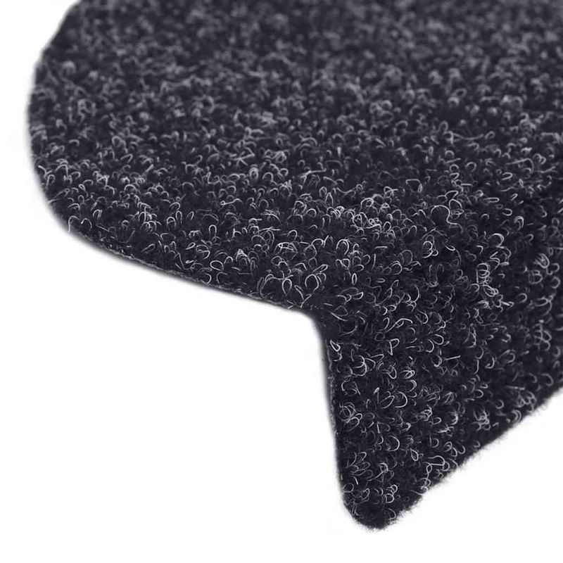 Casa si Gradina - Textile si covoare - Covoare - Covoare casa - Covorase scara autoadezive 30 buc Negru 56x17x3 cm - Infinity.ro