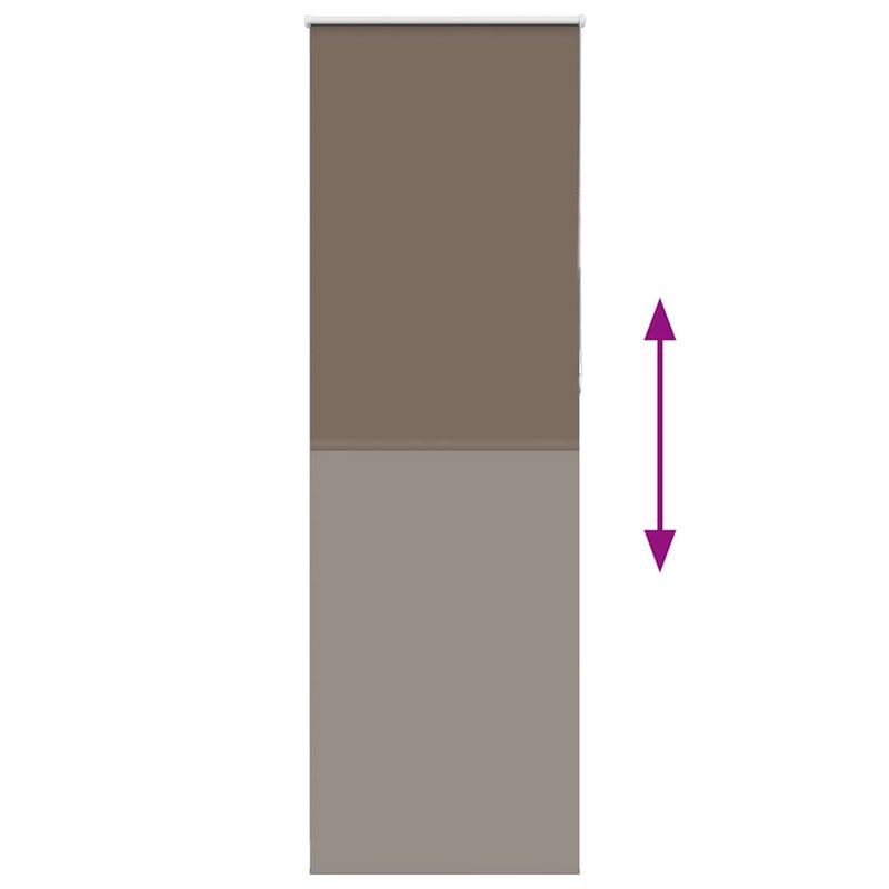 Casa si Gradina - Textile si covoare - Rulouri si jaluzele - Jaluza cu role opace cafea 85x210 cm latime tesatura 80,7 cm - Infinity.ro