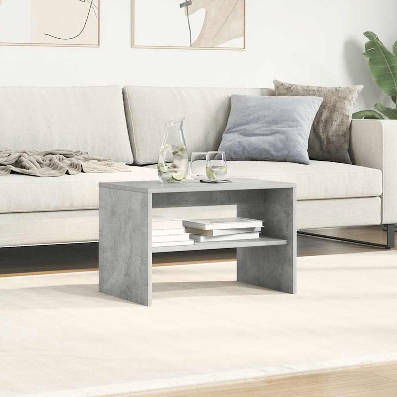 Casa si Gradina - Mobilier - Comode si corpuri - Comode - Dulap TV Beton Gri 60x40x40 cm Lemn prelucrat - Infinity.ro