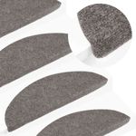 Casa si Gradina - Textile si covoare - Covoare - Covoare casa - Covorase scara autoadezive 20 buc Gri 65x22,5x3,5 cm - Infinity.ro