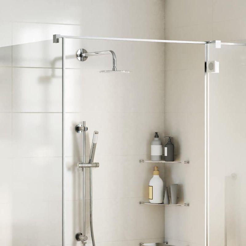 Casa si Gradina - Sanitare - Cazi si cabine de dus - Coloane si seturi de dus - Cap de dus cu ploaie din otel inoxidabil 304 rotund 20 cm - Infinity.ro
