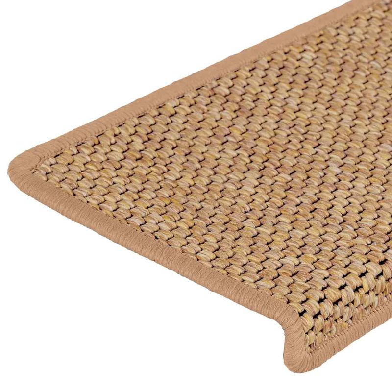 Casa si Gradina - Textile si covoare - Covoare - Covoare casa - Covorase scari autoadezive, 30 buc. portocaliu, 65x21x4cm sisal - Infinity.ro