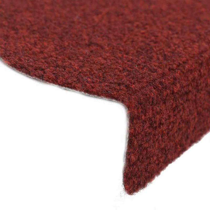 Casa si Gradina - Textile si covoare - Covoare - Covoare casa - Covorase scara autoadezive 30 buc Rosu 56x17x3 cm, roșu bordo - Infinity.ro