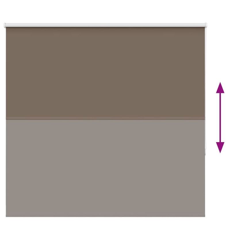 Casa si Gradina - Textile si covoare - Rulouri si jaluzele - Jaluza cu role opace cafea 145x150 cm latime materiala 141,6 cm - Infinity.ro