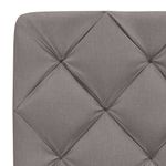 Casa si Gradina - Mobilier - Paturi si accesorii - Paturi - Cadru de pat cu LED fara saltea Taupe 90x190 cm Material - Infinity.ro