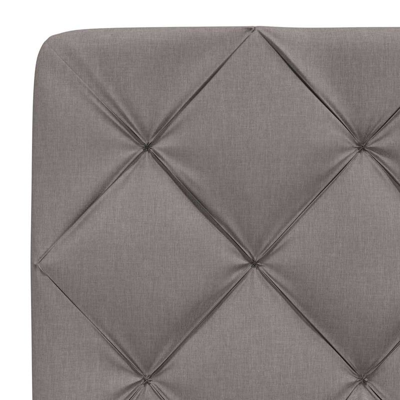 Casa si Gradina - Mobilier - Paturi si accesorii - Paturi - Cadru de pat cu LED fara saltea Taupe 90x190 cm Material - Infinity.ro