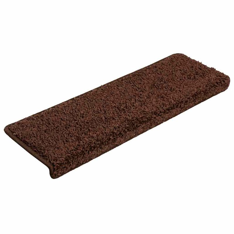 Casa si Gradina - Textile si covoare - Covoare - Covoare casa - Covorase scara 30 buc 65x21x4 cm maro - Infinity.ro