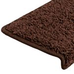 Casa si Gradina - Textile si covoare - Covoare - Covoare casa - Covorase scara 30 buc 65x21x4 cm maro - Infinity.ro