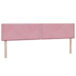Casa si Gradina - Mobilier - Paturi si accesorii - Paturi - Pat box spring cu saltea, roz, 180x210 cm, catifea - Infinity.ro