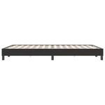 Casa si Gradina - Mobilier - Paturi si accesorii - Paturi - Pat cu arcuri fara saltea negru 140x220 cm catifea - Infinity.ro