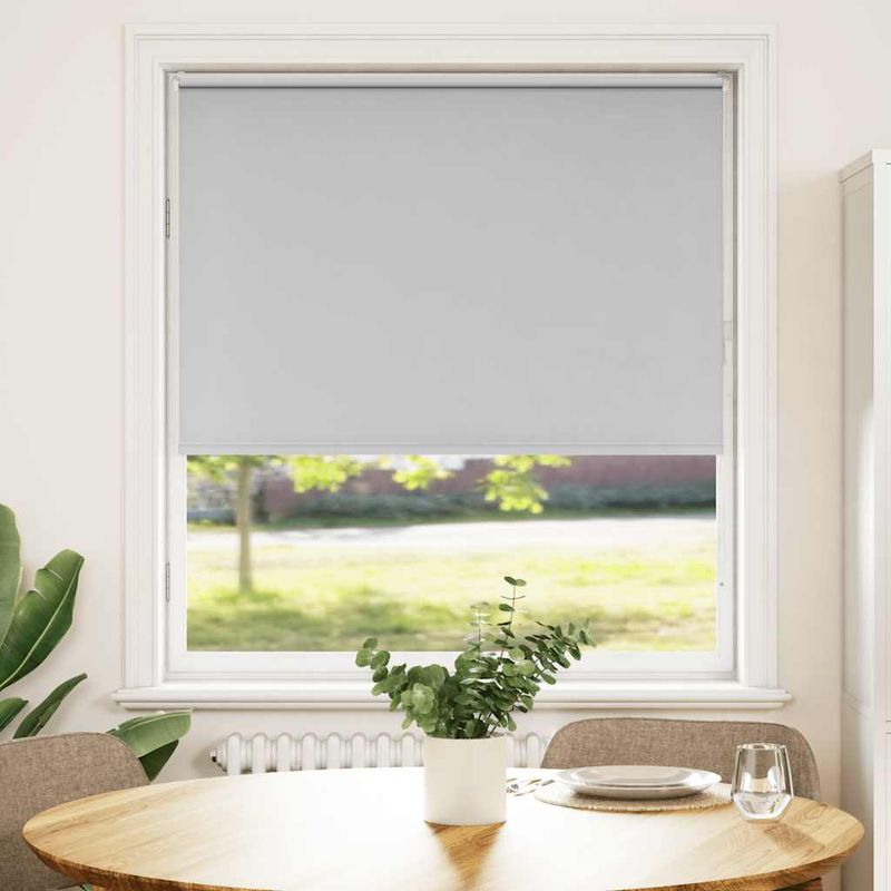 Casa si Gradina - Textile si covoare - Rulouri si jaluzele - Jaluza cu rola opaca gri deschis latime tesatura 90,7 cm - Infinity.ro