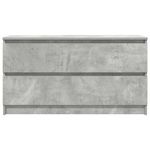 Casa si Gradina - Mobilier - Comode si corpuri - Comode - Comoda TV, gri beton, 100x35x54 cm, lemn prelucrat, lăţime 100 cm - Infinity.ro