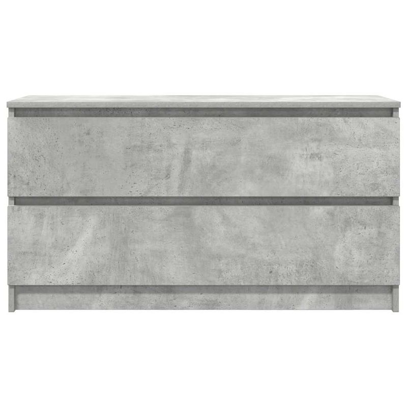 Casa si Gradina - Mobilier - Comode si corpuri - Comode - Comoda TV, gri beton, 100x35x54 cm, lemn prelucrat, lăţime 100 cm - Infinity.ro